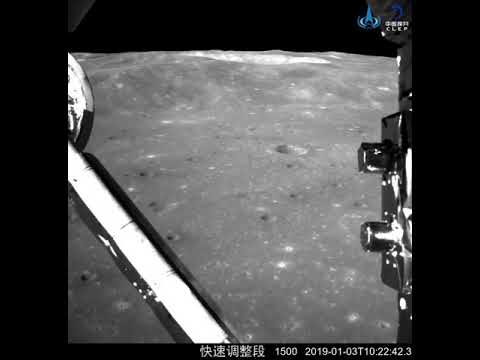 New Video of China’s Spacecraft Landing on the Far Side of the Moon