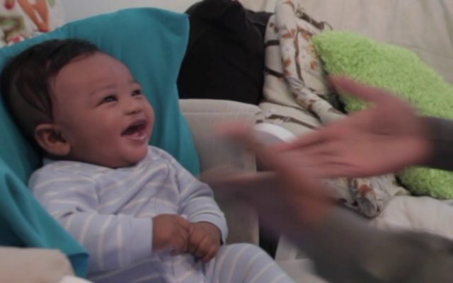 A Rap Battle Between a Dad and His Laughing Baby