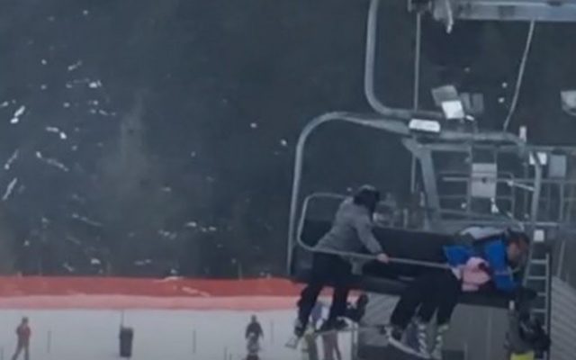 Teenagers Used a Makeshift Net to Save a Kid Dangling from a Ski Lift
