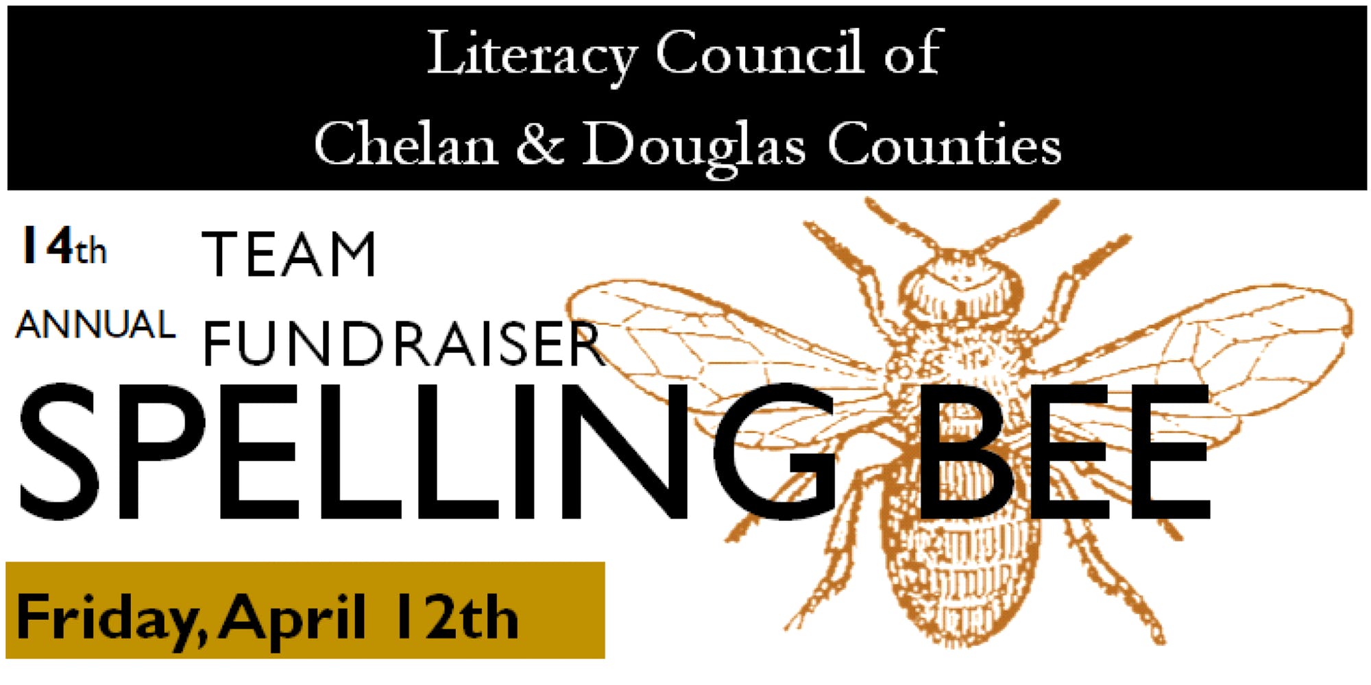 <h1 class="tribe-events-single-event-title">14th Annual Spelling Bee Fundraiser: A Team Spelling Bee for Adults!</h1>