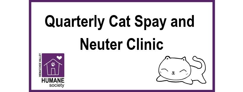 <h1 class="tribe-events-single-event-title">Quarterly Cat Spay and Neuter Clinic</h1>