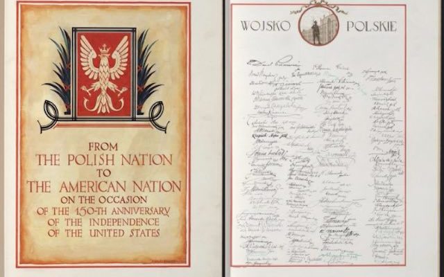 Poland Once Gave America a Birthday Card That Was Signed By 5.5 Million Polish People