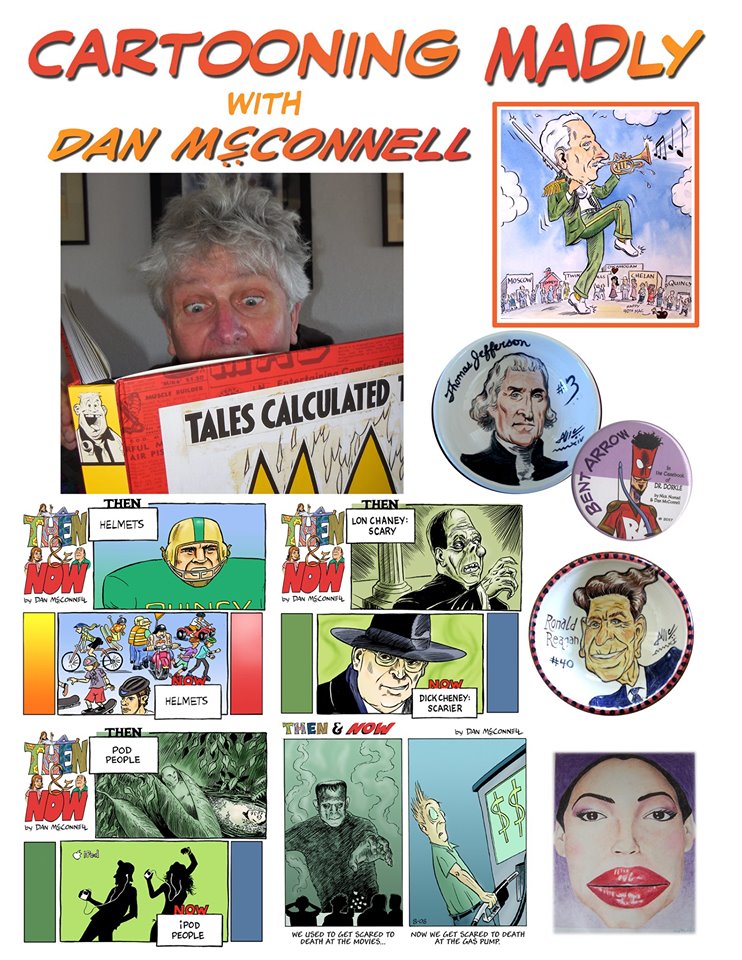 <h1 class="tribe-events-single-event-title">Cartooning Class with Mad Magazine Cartoonist Dan McConnell</h1>