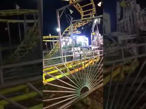 A Rollercoaster in Brazil Jumps the Tracks, Injuring Three People