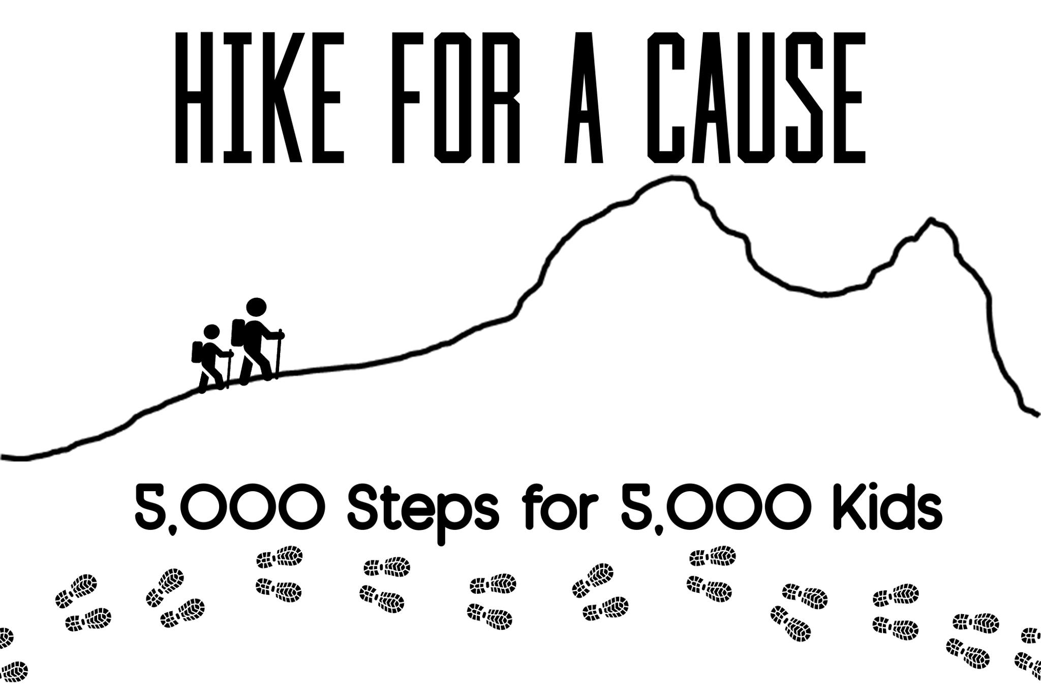 <h1 class="tribe-events-single-event-title">Hike for a Cause: 5,000 Steps for 5,000 Kids</h1>