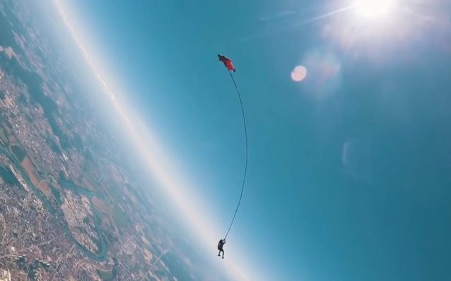 The First Skydive Bungee Jump