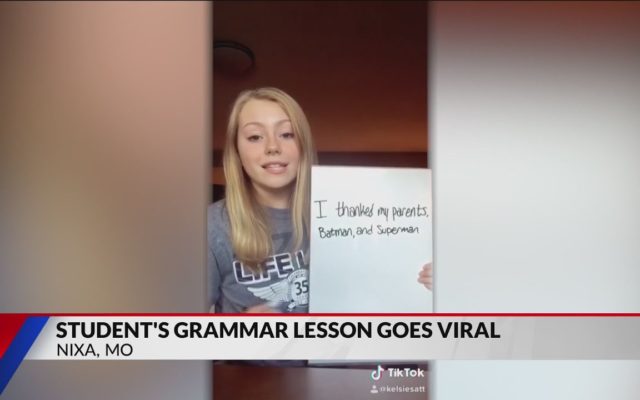 A Girl’s Grammar Lesson About the Oxford Comma Has Gone Viral