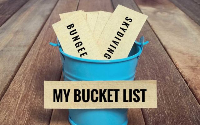 The Seven Most Common Things on People’s Bucket Lists