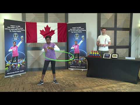 A New World Record for Solving Rubik’s Cubes While Hula-Hooping