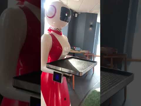 A Robot Waitress in Denmark