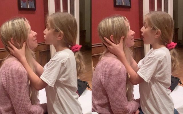 A Nine-Year-Old Gives Her Grown-Up Sister a Pep Talk