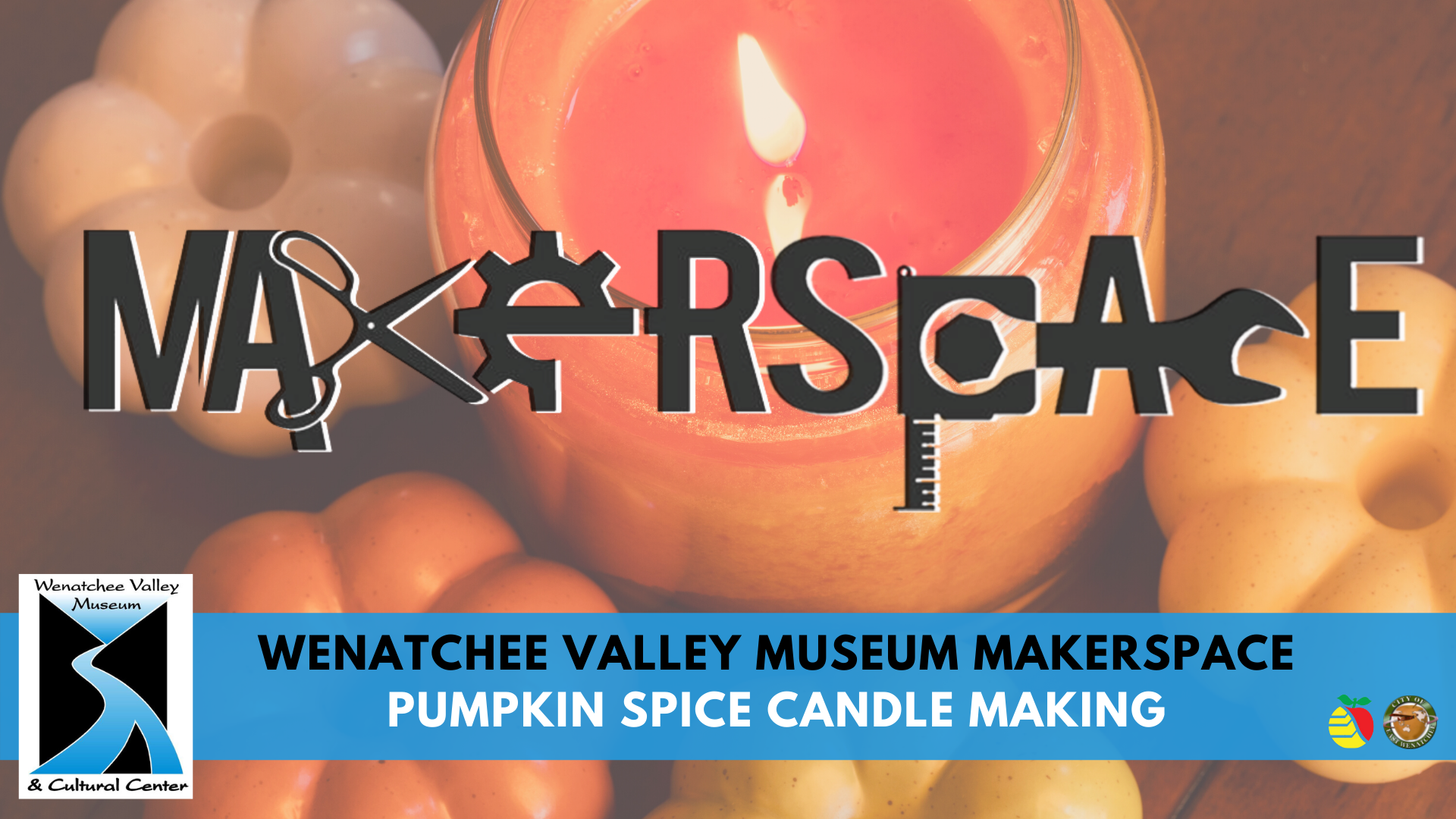 <h1 class="tribe-events-single-event-title">MakerSpace: Pumpkin Spice Candle Making</h1>