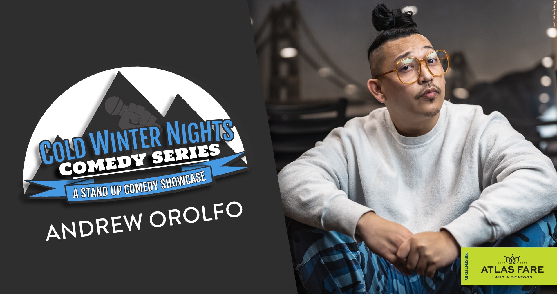 <h1 class="tribe-events-single-event-title">Cold Winter Nights Comedy Series: Andrew Orolfo</h1>