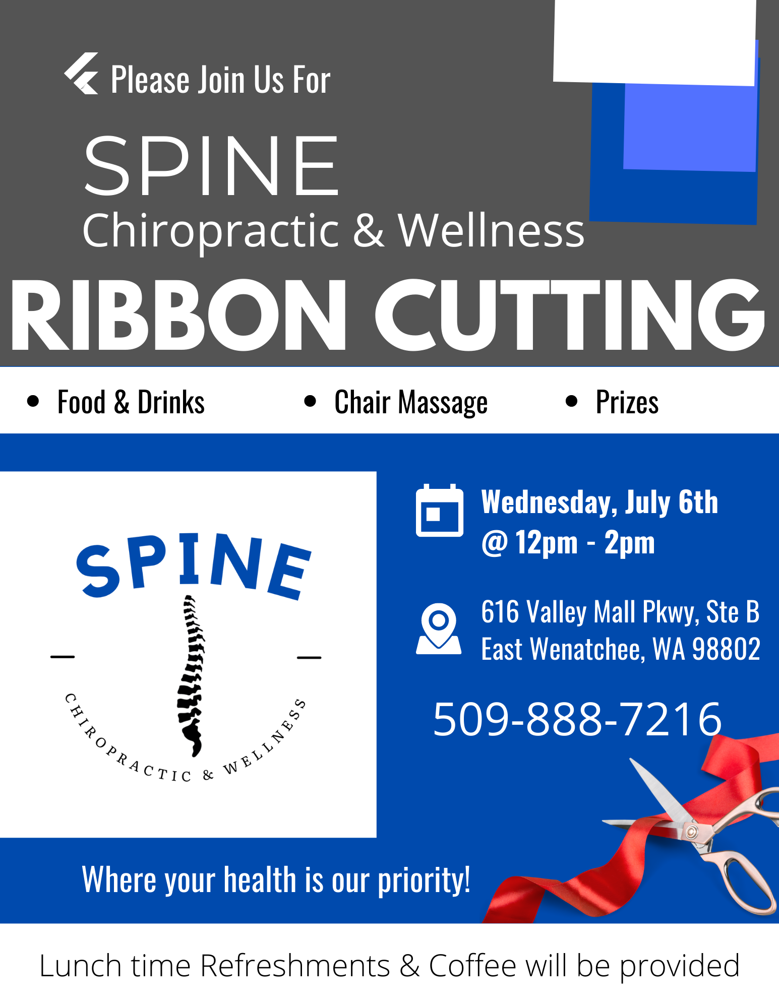 <h1 class="tribe-events-single-event-title">Spine Chiropractic Ribbon Cutting</h1>