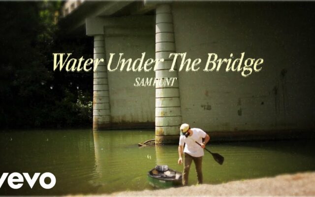 Homegrown Recap: New Sam Hunt “Water Under the Bridge”