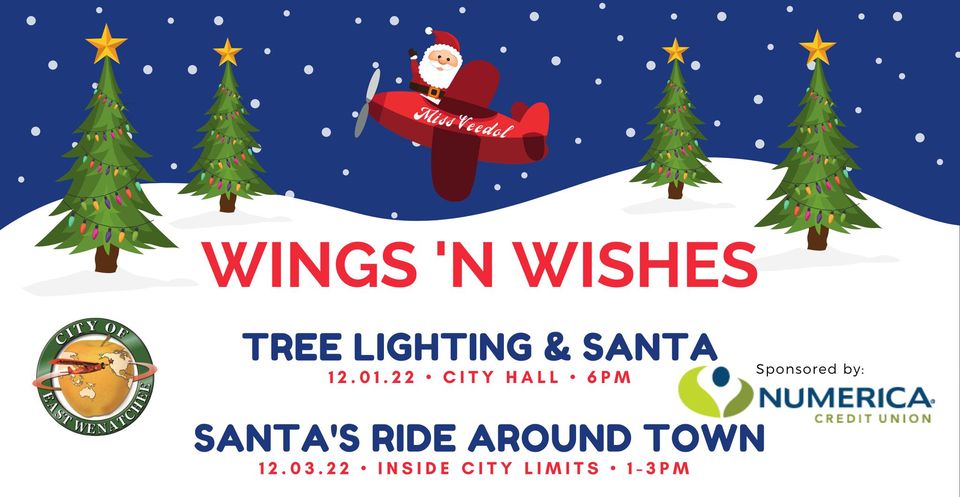 <h1 class="tribe-events-single-event-title">Wings ‘n Wishes Holiday Events</h1>