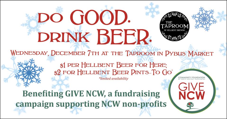 <h1 class="tribe-events-single-event-title">GIVE NCW Do Good Drink Beer</h1>