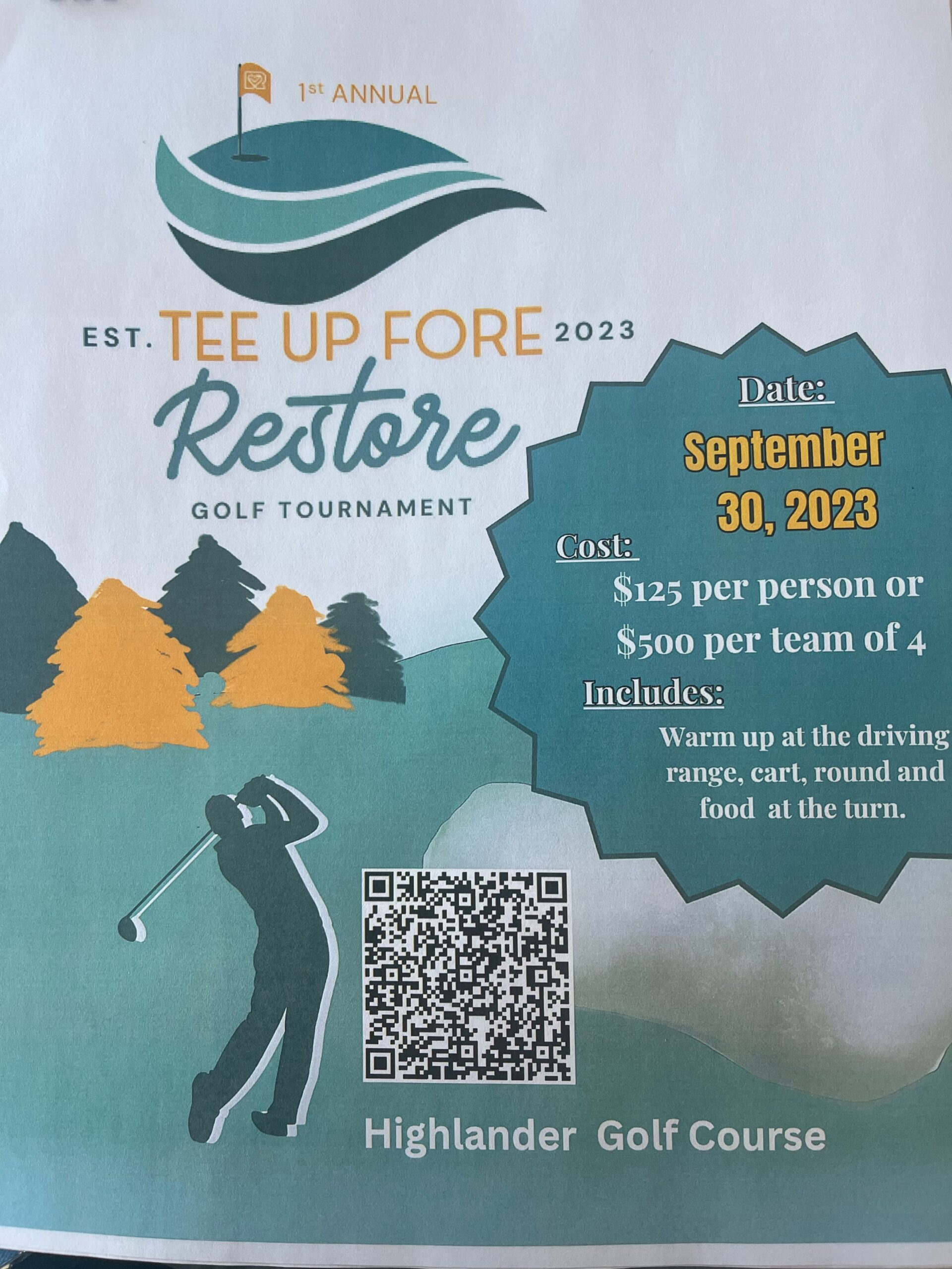 <h1 class="tribe-events-single-event-title">Tee-Up Fore Restore Golf Tournament 2023</h1>
