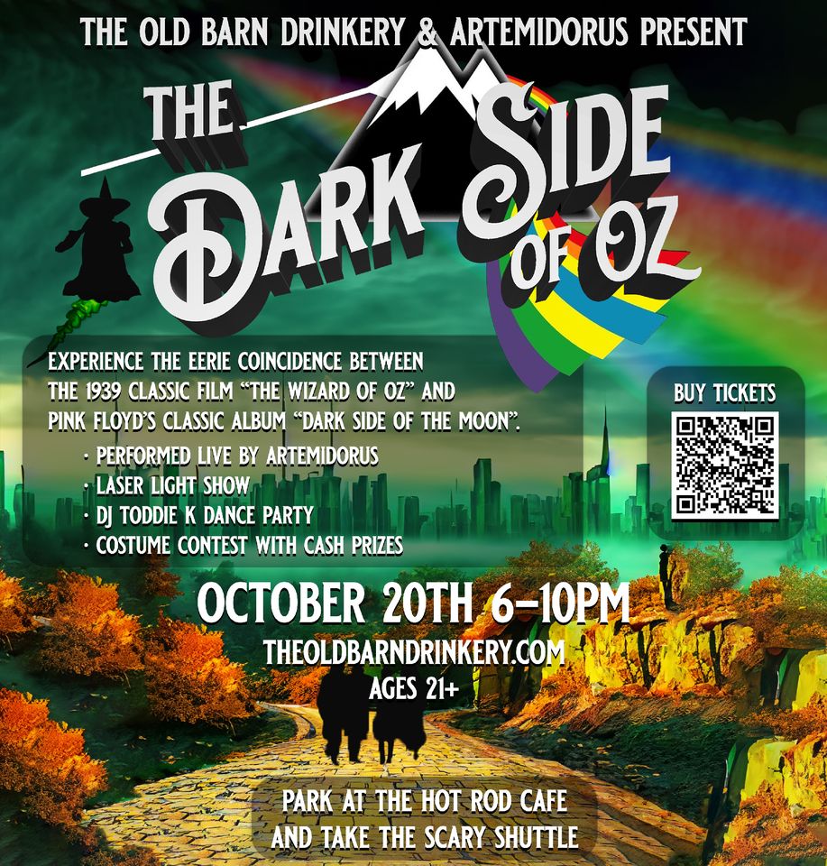 <h1 class="tribe-events-single-event-title">Artemidorus – Dark Side of Oz & Ultimate Pre-Halloween Extravaganza</h1>