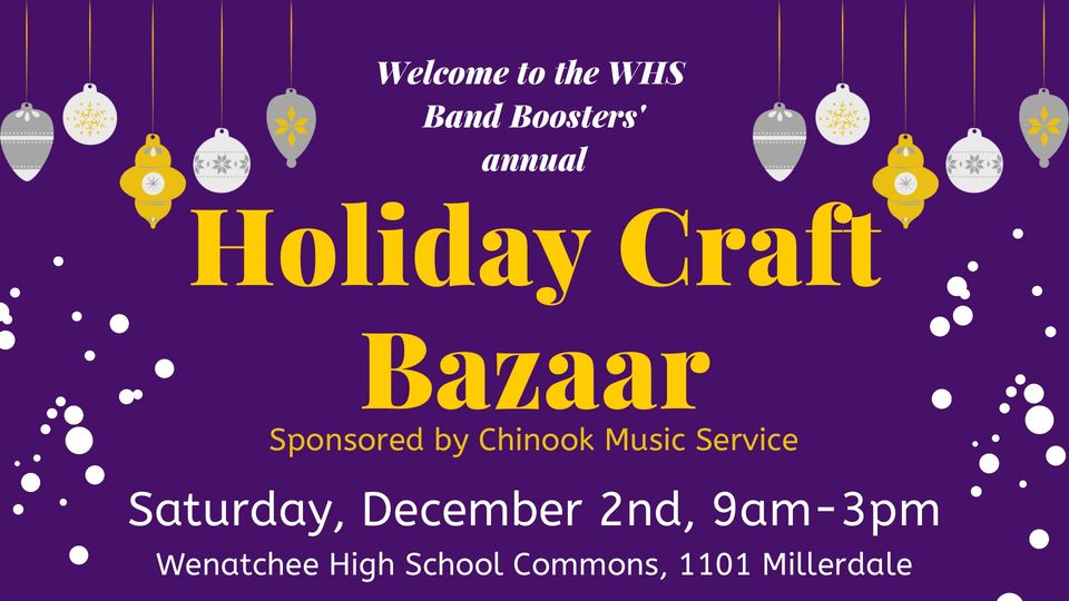 <h1 class="tribe-events-single-event-title">WHS Holiday Craft Bazaar</h1>