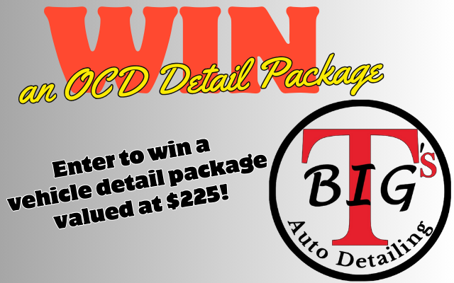 Enter To Win A Vehicle Detail Package