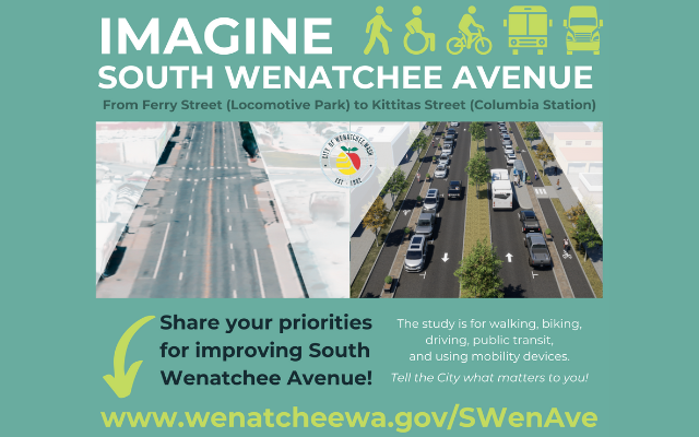 Survey! Your Feedback To Help Improve S. Wenatchee Ave.